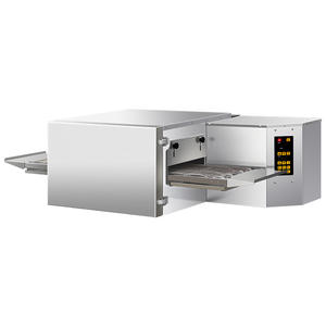 Horno Comercial de Cadena Totalmente Automático con Control Digital para <span class=keywords><strong>Pizza</strong></span> y Hamburguesas, Inteligente, de Aire Caliente Tridimensional, Venta al por Mayor - Product Image 1