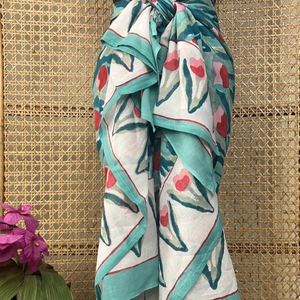 Pareo Personalizado Lavalava, Traje de Baño, Cubierta de Playa, Estilo <span class=keywords><strong>Aborigen</strong></span>, Ropa de Playa con Estampado Bajo Demanda, Pareos Australianos Estampados - Product Image 1