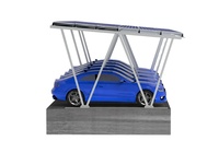 Structure de carport solaire en aluminium Angels Solar Carport pour montage solaire