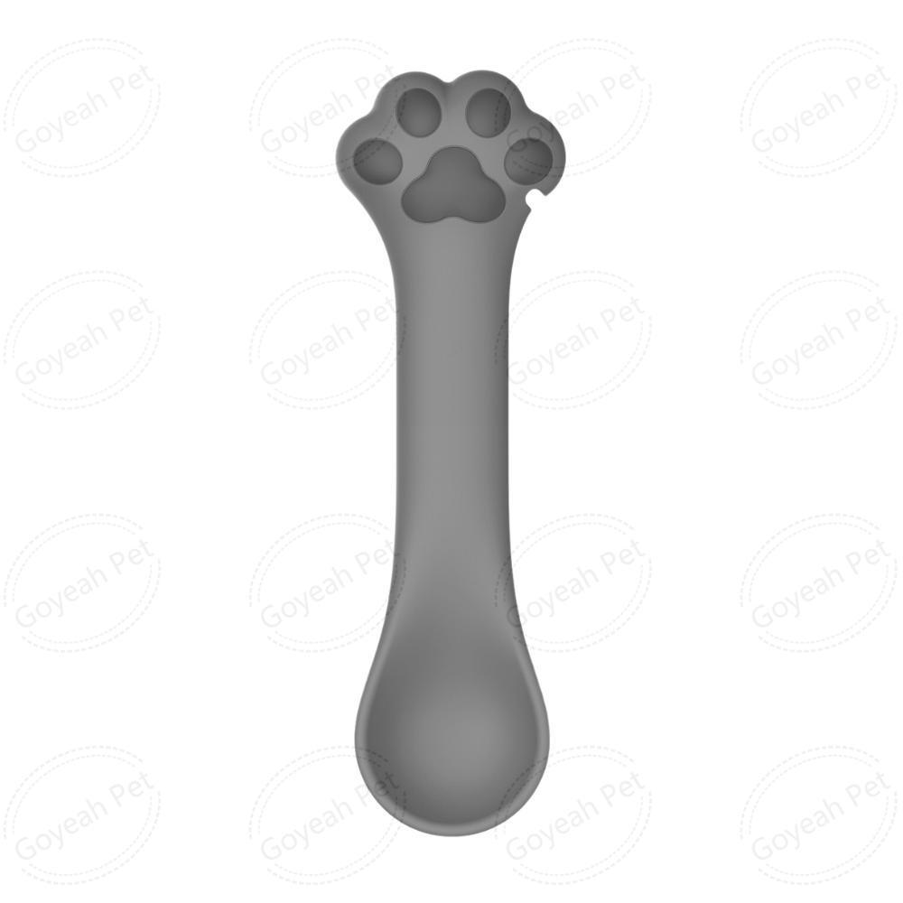 Pet Food Spoon: 13*4cm (Grey)