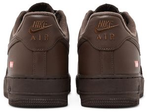 Supreme X Nike Air Force 1 Low Baroque Marrón Cuero genuino Zapatos casuales con cordones Unisex Todas las estaciones - Product Image 3