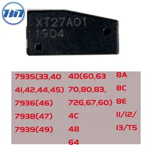 VVDI Xhorse Chip Kunci Mobil Super, ID46/40/43/4D/8C/8A/T3/47/41/42/45/untuk Alat Kunci VVDI2 Klona XT27AO1 XT27A66