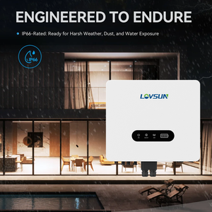 Système de stockage d'énergie solaire photovoltaïque triphasé haute tension hybride 5kW 6kW 8kW 10kW 12kW – Approvisionnement direct usine - Product Image 4