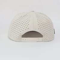 Gorra de Golf para Hombre, Diseño Personalizado OEM ODM, 5 Paneles, Visera Plana, Bordado 3D en Relieve, Resistente al Agua, con Cierre a Presión