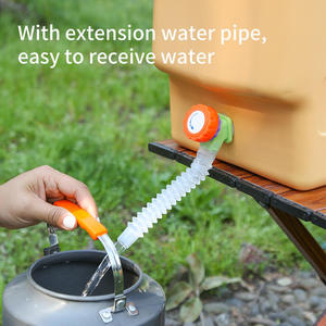 <span class=keywords><strong>Bidon</strong></span> d'eau en plastique sans BPA de 20 L avec logo personnalisé, <span class=keywords><strong>robinet</strong></span> portable, pour la maison, la voiture, la cuisine, le camping, les activités de plein air décontractées - Product Image 4