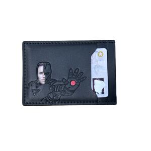 กระเป๋าสตางค์ธุรกิจแบบสั้น ดีไซน์คลาสสิก ใส่บัตรได้หลายใบ หนัง PU สีดำ ลายหน้าฮีโร่แบทแมน สินค้าขายดี ของขวัญส่งเสริมการขายใหม่ - Product Image 4