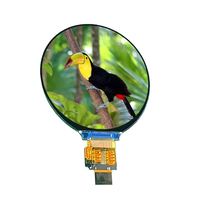 Modul Layar LCD TFT Resolusi Tinggi 1,6 Inci CTW BOE Enrich untuk Smart Watch, Layar Sentuh Bundar Kustom 400x400 270 MIPI
