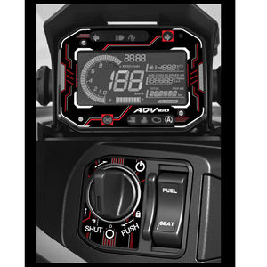 होंडा अधिवक्ता 160 पैनल गेज रक्षक के लिए 160 प्रमुख पैनल स्टिकर स्पीडोमीटर कवर सुरक्षा - Product Image 5