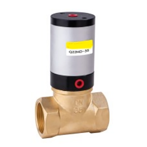 Diverses soupapes de commande pneumatiques promotionnelles de série Q22HD-40 avec le cylindre d'alliage d'aluminium - Product Image 3