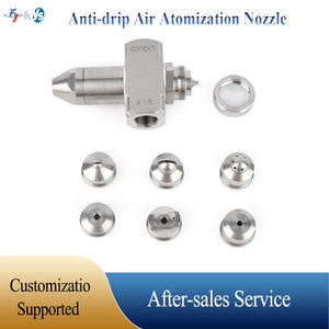 Pulvérisateurs de nettoyage Anti-goutte mélange d'eau buse d'atomisation en acier inoxydable pulvérisation pneumatique buse d'atomisation d'air buse de brouillard sec - Product Image 5