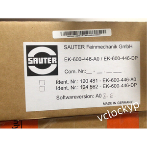 1 ชิ้นใหม่ SAUTER EK-600-446-A0/EK-600-446-DP ไดร์เวอร์จัดส่งรวดเร็วผ่านเฟดเอ็กซ์หรือดีเอชแอล - Product Image 3