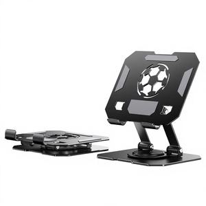 Custom logo Premium Laptop <b>Stand</b> Foldable Rotating Universal Metal Laptop <b>Stand</b> - Product Image 1