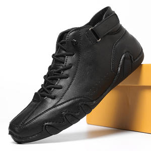 Мужские зимние ботинки Independent <span class=keywords><strong>Station</strong></span> Explosions, универсальные, средней высоты, из натуральной кожи, с резиновой подошвой. - Product Image 3