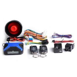 Système d'alarme de voiture universel avec télécommande, antivol de voiture avec capteur de choc électrique, alarme de voiture - Product Image 1