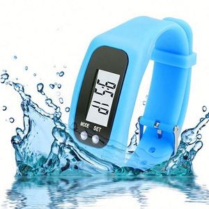 สายรัดข้อมือติดตามการเดินนับก้าวแบบกำหนดเองได้ ราคาประหยัด ทนทาน พร้อมฟังก์ชั่นนับแคลอรี่ นาฬิกาออกกำลังกาย กล่องเก็บของ  พร้อมบริการสกรีนผ้าไหม - Product Image 5