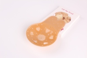 Lapin oreille forme femelle cache tétons en silicone couverture de mamelon de sein - Product Image 2