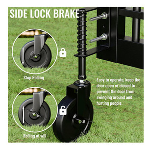 <span class=keywords><strong>Roue</strong></span> <span class=keywords><strong>de</strong></span> porte à <span class=keywords><strong>ressort</strong></span> pour porte <span class=keywords><strong>de</strong></span> clôture - Product Image 6