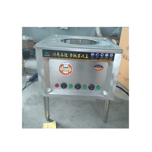 Marmite à couscous chauffante professionnelle en acier inoxydable 55 cm, cuiseur vapeur en acier pour dim sum - Product Image 4