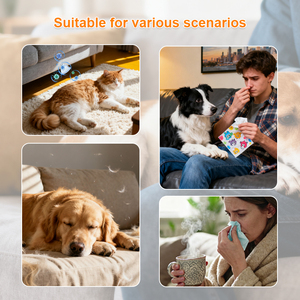 Purificatore d'Aria Intelligente per Casa e Animali Domestici, Velocità del Vento Regolabile, Prezzi Competitivi, Bassa Rumorosità, Tecnologia Avanzata, Filtro H13 - Product Image 5