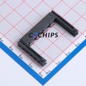 MB1-130-01-F-S-02-SL Gold Finger Connector SMD,P=1mm,Horizontal Mount Connector 1mm 30P Horizontal Mount Copper Beryllium - Product Image 2