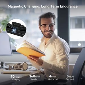 SENBONO E13-06 スマートグラス アウトドア スマートハンズフリー通話 音楽再生 ヘッドホン機能付き ブルーライトカットメガネ ワイヤレスBT音声サングラス - Product Image 4