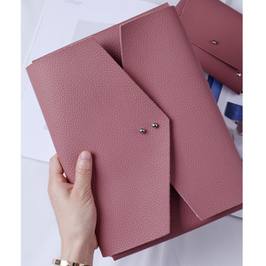 กระเป๋าใส่เอกสารหนัง PU สไตล์เกาหลี, กระเป๋าใส่เอกสาร A4, กระเป๋าใส่เอกสาร, ฝาครอบป้องกันแท็บเล็ตคอมพิวเตอร์ - Product Image 2