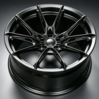 Jantes en alliage d'aluminium forgé à rayons multiples, jantes de course personnalisées ET CB PCD pour la modification et le tuning de voitures classiques et vintage