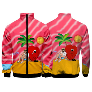 Chaquetas Fitspi Bad Bunny, Ropa Urbana Harajuku, Abrigos Hip Hop, Sudaderas con Capucha, Impresión 3D, Un Verano Sin Ti, Chaquetas de Béisbol - Product Image 4