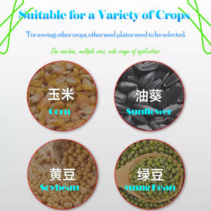 Semoir de maïs sans labour à 4 rangs Tracteur agricole semoir transplanteur avec moteur Profil entier Modélisation Semence Foret pour maïs - Product Image 4