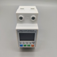 Pemutus Sirkuit WiFi Tuya Smart Single Phase dengan Pengukur Energi kWh, Timer, Relay, dan Proteksi Kebocoran