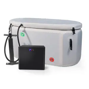 Refrigerador de banho de gelo pequeno de 0,5 HP para aquário, máquina refrigeradora de água refrigerada, banho de gelo, mergulho frio com refrigerador de água