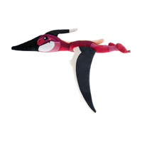 Peluche personnalisée de pterosaure mignon de dessin animé avec rembourrage en coton PP, jouet en peluche super doux, dinosaure en peluche