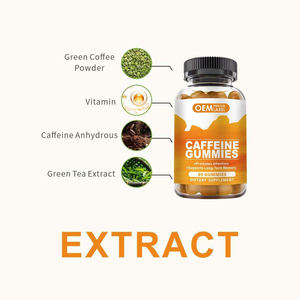 OEM Private Label Energy caffeina integratori di caffeina Gummies per adulti promuove <span class=keywords><strong>l</strong></span>'<span class=keywords><strong>attenzione</strong></span> supporta <span class=keywords><strong>l</strong></span>'energia della memoria a lungo termine - Product Image 2