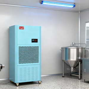 Deshumidificador Desecante Industrial Lingde 290L/D con Certificación CE para Sótanos, Fábricas, Almacenes, 380V, Potente, 290L/D, Tecnología Desecante - Product Image 1