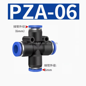 Pnömatik hızlı bağlantı PU düz PG PEG PW değişken çap PE PY üç yollu gaz borusu hızlı Insert 4 6 8 10-8mm - Product Image 5