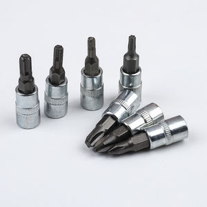 53pcs CR-V 1/4英寸碳钢套筒套筒扳手汽车机械工具套装手动电源OEM可定制硬盒 - Product Image 5