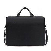 Vente en gros d'usine de sacoche pour ordinateur portable professionnel Sac à bandoulière léger avec logo imprimé personnalisé Sacoche protectrice pour ordinateur portable avec sangle