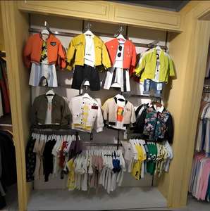 Conjunto de Ropa Infantil de Algodón de Primera Calidad Hecho en Guangdong, Ligero, Delgado, Informal, para Verano, Unisex, para Niños Pequeños, TZ-047 - Product Image 2