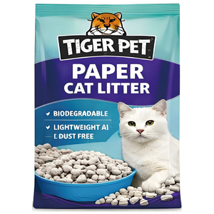 Litière pour chat en bentonite grise agglomérante écologique, respectueuse de l'environnement - Product Image 1