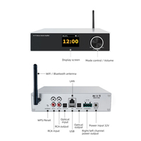 Mehrraum 100Wx2 BT WiFi 5.4 AirPlay DLNA APP-Steuerung Aluminium HIFI Kabelloser Stereo-Verstärker für Ganzhaus-Audio