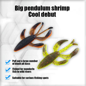 <span class=keywords><strong>Leurre</strong></span> de pêche souple en PVC en forme de crevette robot, 5,5 cm et 7,5 cm - Product Image 5