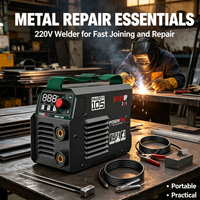 Machine à souder TIG à onduleur de haute qualité 120A Mini portable en acier inoxydable 4500W Personnalisée 220V