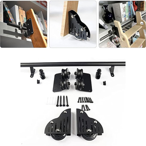 Cán thư viện thang Kit thư viện trượt Thang trượt kệ sách Tủ thư viện Thang cho nhà bếp - Product Image 6