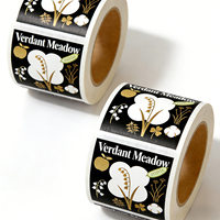 Etiquetas Adhesivas para Botellas de Perfume, Envío Rápido, Papel Sintético, Lujo, Personalizadas, Resistentes al Agua, Marca de Primera Calidad PT