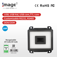 Escáner de Códigos QR Remoto EM100L con Interfaz USB en Stock para Pagos en Carreteras y Estacionamientos, Alcance de Más de 1 Millón de Códigos de Pago