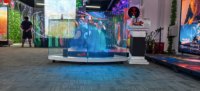 Panneau d'écran LED transparent RGX pour vitrine de magasin, signalisation numérique et promotion de marque