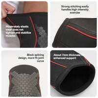 7mm néoprène Compression coude manches haltérophilie bras manchon garde coude et genouillères soutien orthèse dynamophilie