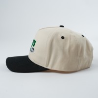 Personnalisé 5 Panneau Respirant Léger Casquettes de Baseball Dot Fruit Motif Coton Sergé Oxford Tissu D'été Casual Dobby Style