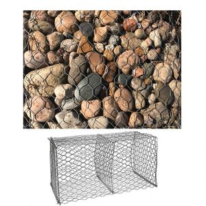 Cage hexagonale en treillis multifonctionnelle, mur de soutènement en <span class=keywords><strong>gabion</strong></span>, boîte en <span class=keywords><strong>gabion</strong></span> de haute qualité - Product Image 3