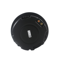 Haut-parleur de plafond ultra mince de 85mm avec double tweeter et radiateur de basse pour haut-parleur de musique de fond de restaurant moderne